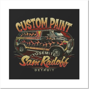 Custom Paint by Sam Radoff 1976 Posters and Art